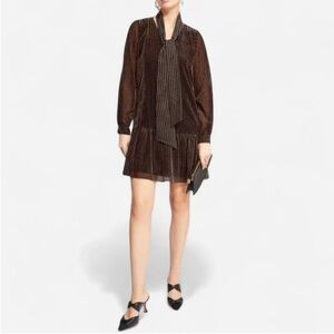 NWT DIANE VON FURSTENBERG DVF Bahiti Harlequin Dots Mini Dress MSRP $418